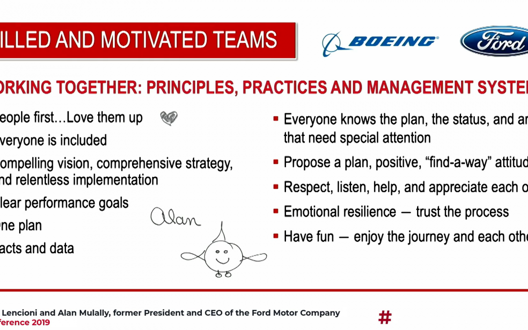 Alan Mulally’s Working Principles